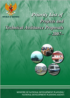 Daftar Rencana Prioritas Pinjaman dan/atau Hibah Luar Negeri (DRPPLN) 2007