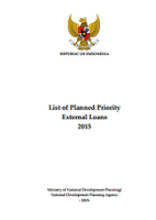 List Of Planned Priority External Loans (DRPPLN) 2015