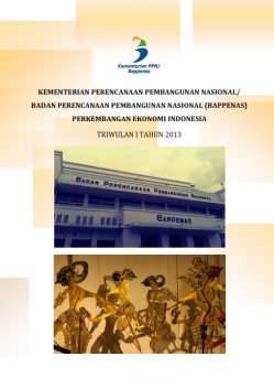 Perkembangan Ekonomi Indonesia, Triwulan I Tahun 2013