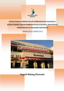 Perkembangan Ekonomi Indonesia, Triwulan II Tahun 2013